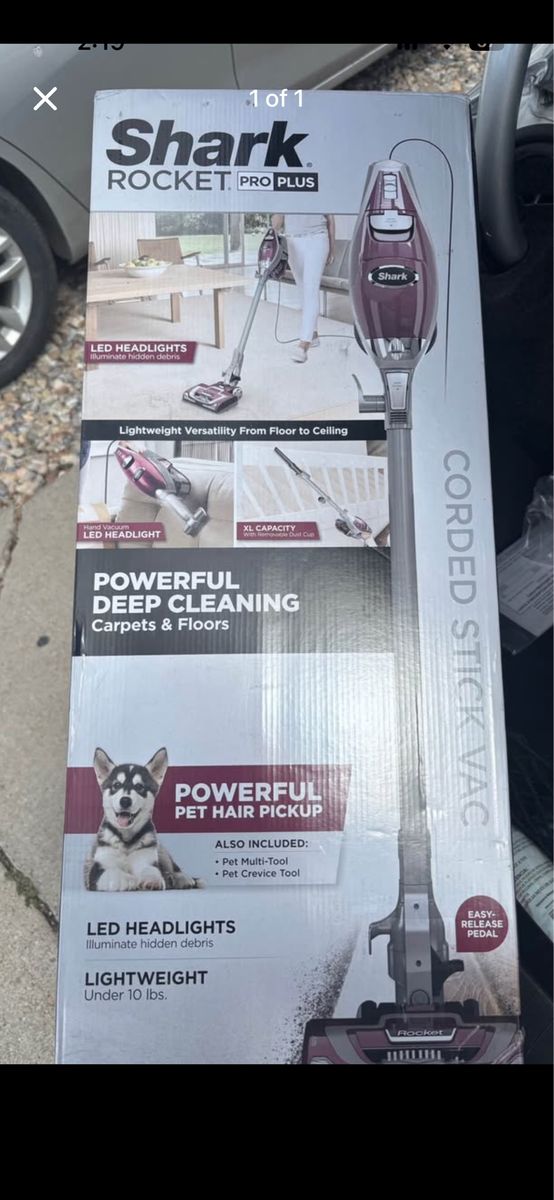 Shark rocket pro plus