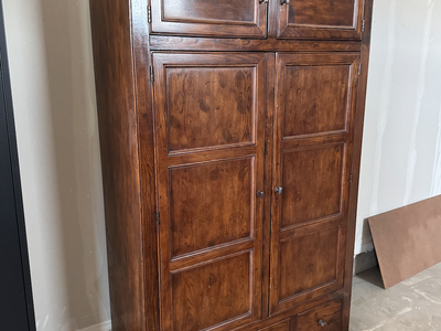 Wood Cabinet - Heavy - (80" h x 50" w x 20" d