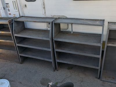 WHOLE KIT 4 TOOL/SUPPLIES CABINETS BUILD AS YOU NEED TO CUSTOMISE YOUR WORK VAN. FITS MOST OF THEM