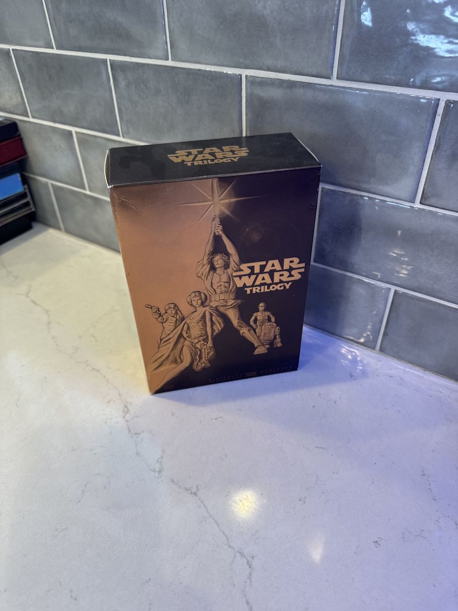 Star Wars Trilogy Original Theatrical Release VHS Box Set - Used Condition