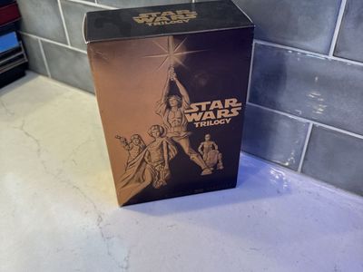 Star Wars Trilogy Original Theatrical Release VHS Box Set - Used Condition