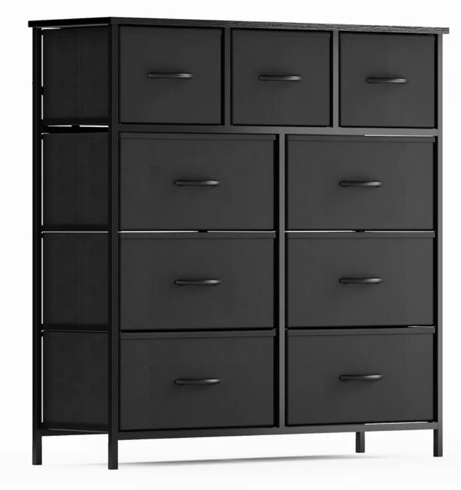 NEW 9 Drawer Fabric Dresser