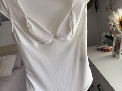 Women’s white bodysuit
