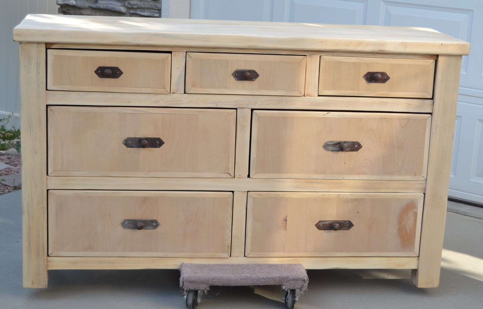 7-Drawer Solid Wood Dresser