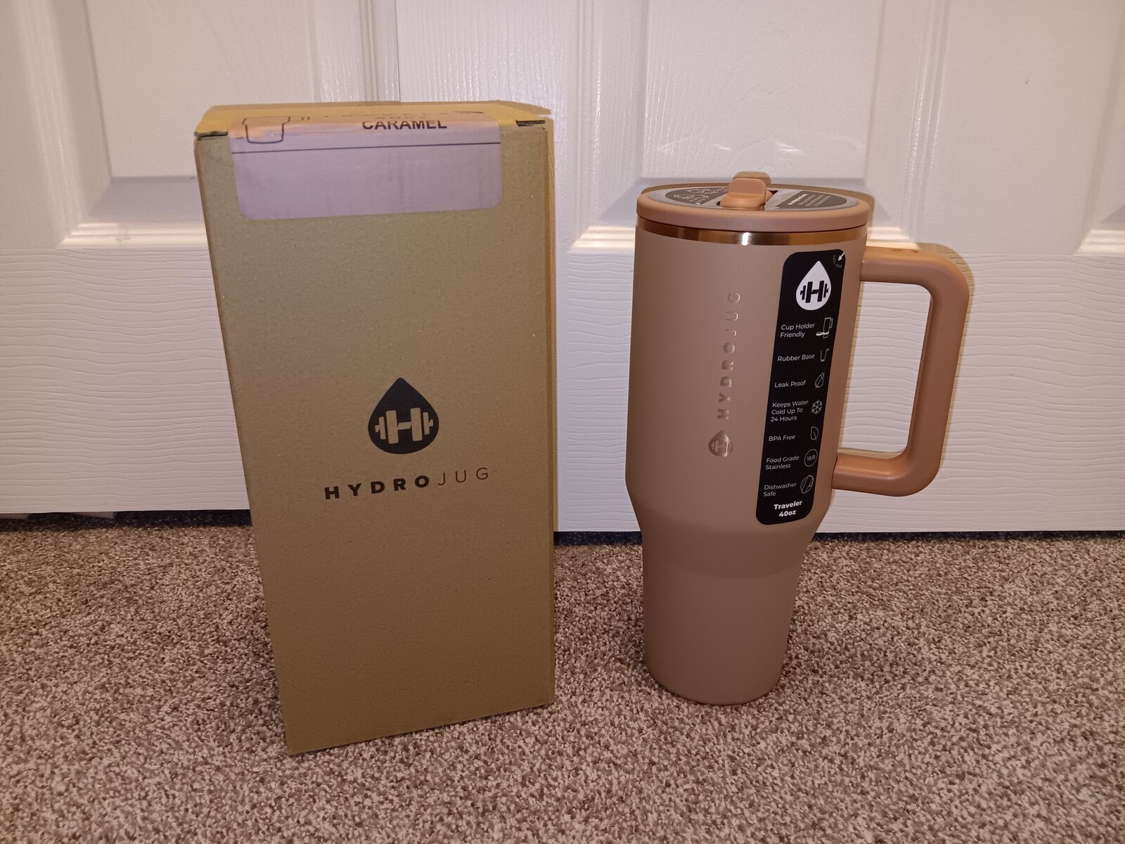 Hydrojug Caramel Traveler