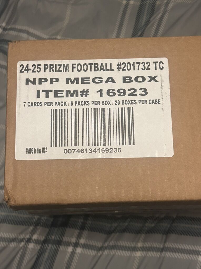 Case (20) 2024 Panini Prizm Mega Boxes Neon Green