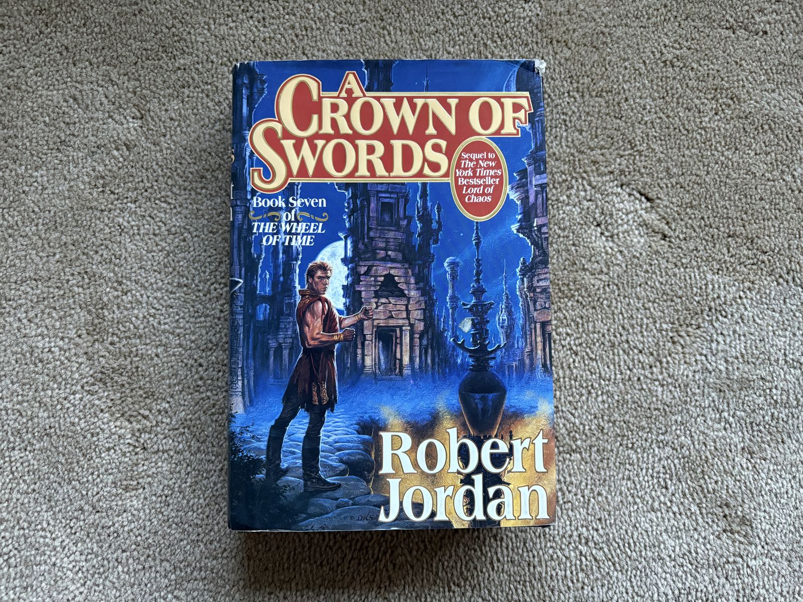 A Crown of Swords, by Robert Jordan (hardcover, large)