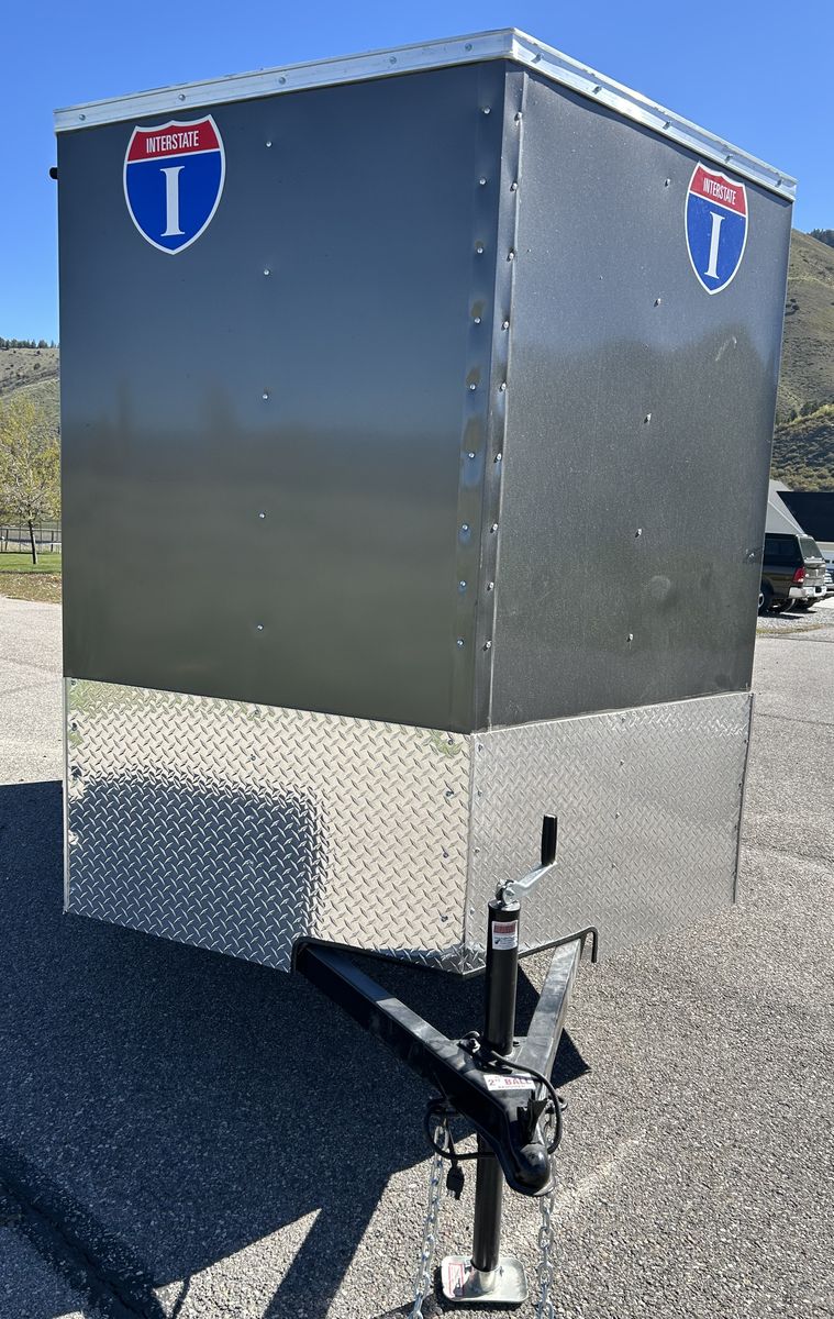 2025 Interstate Victory enclosed 6x10 cargo trailer - gray