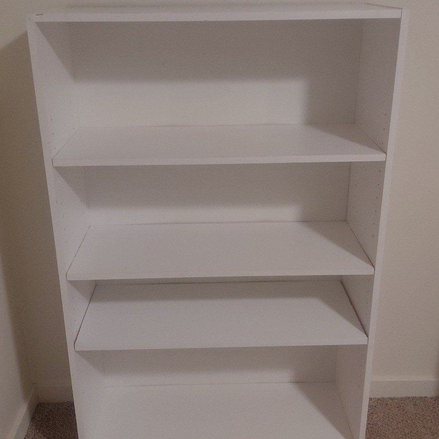 White Bookshelf / Shelves