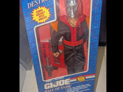 Vintage 1992 GI Joe Hall of Fame Destro 12" Action Figure Hasbro New in Box