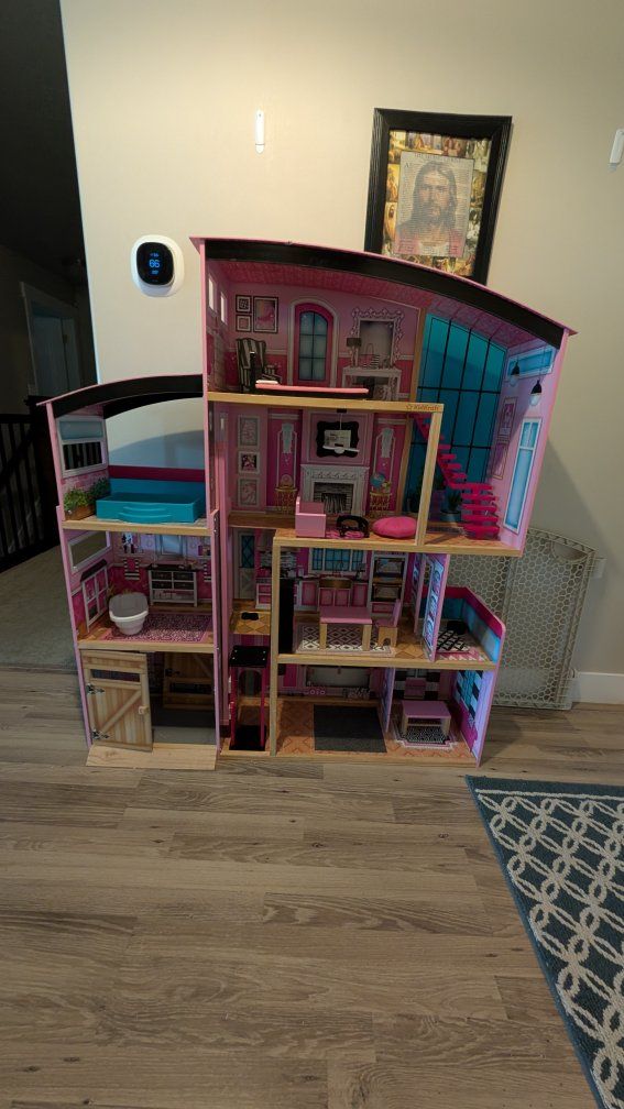 kidcraft doll house - perfect for Barbie!