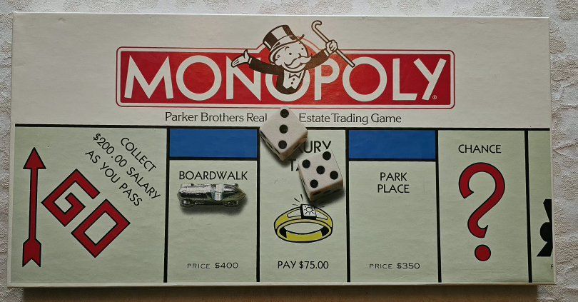 Monopoly Boardgame Parker Brothers 1985