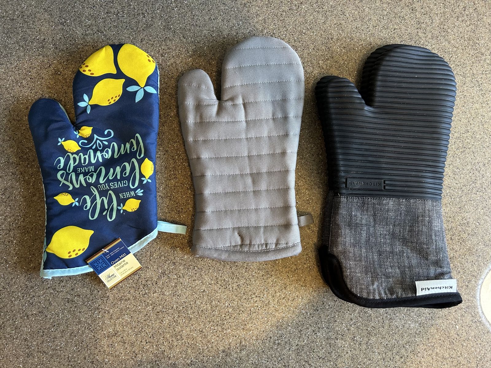 New Oven Mitts