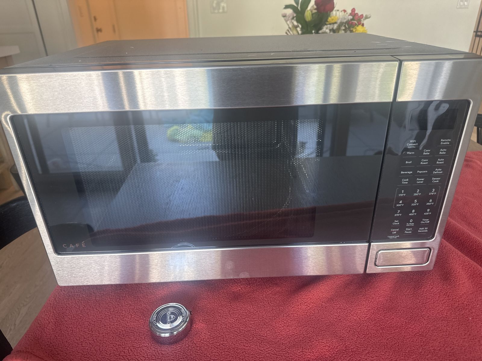 Broken GE Cafe Microwave