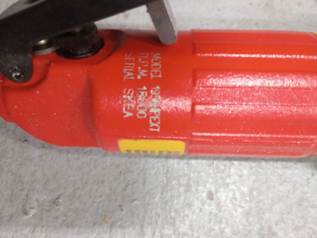 Pneumatic Extended Straight Die Grinder Model 1956PEXT - 18,000 RPM