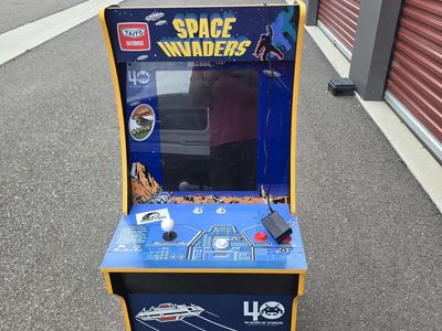 Arcade1up Space Invaders 40th anniversary arcade game.