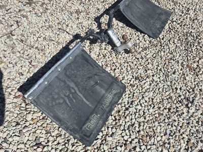 Rock Tamers Mud Flaps for Tow Vehicles - Heavy-Duty, Adjustable Protection