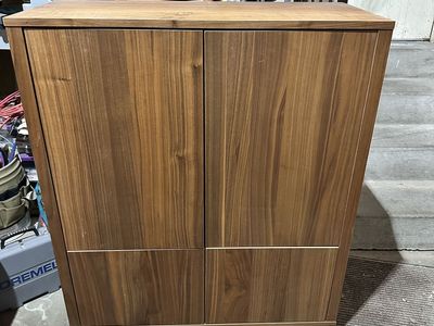 IKEA Stockholm Cabinet with 2 Drawers Walnut Veneer