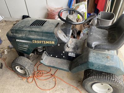 Free Craftsman 15 HP Tractor
