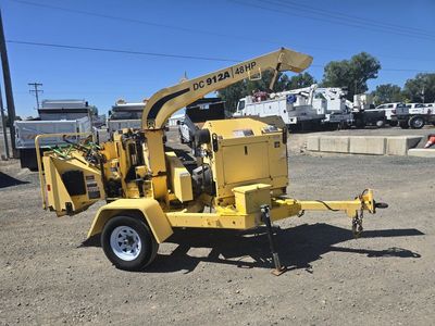 2009 Altec DC-912A 9" Towable Diesel Wood Chipper