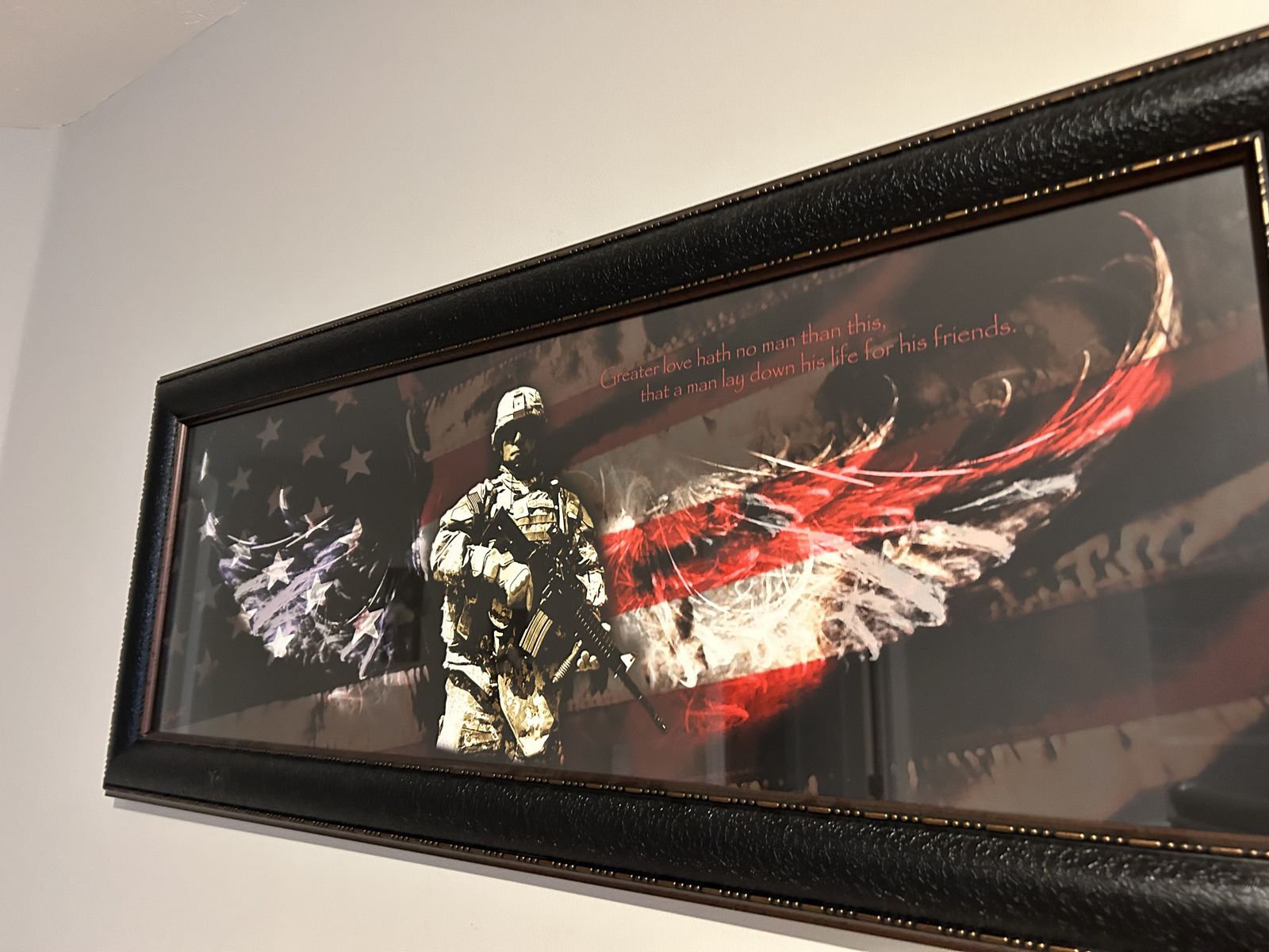American Soldier Wall Picture