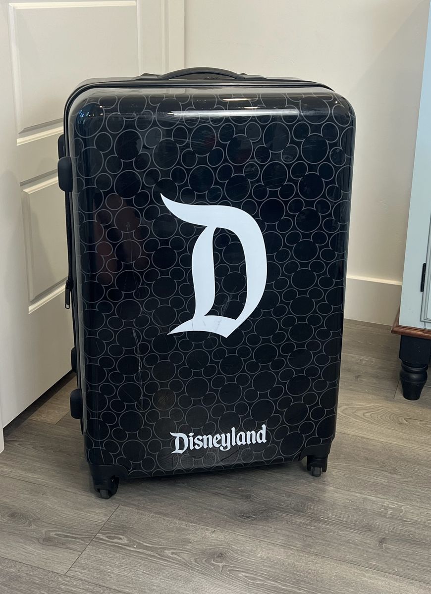 Disneyland Mickey Mouse Large Hardside Expandable Suitcase
