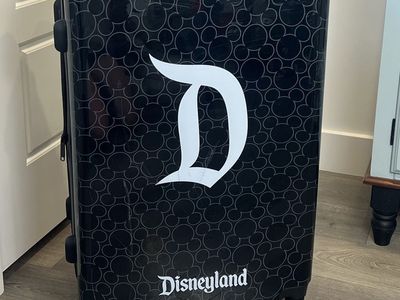 Disneyland Mickey Mouse Large Hardside Expandable Suitcase