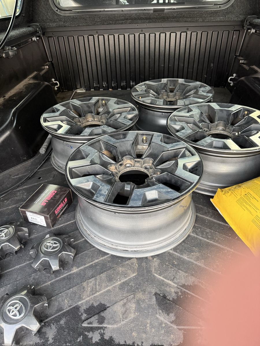 Stock wheels for Gen 3 Tacoma