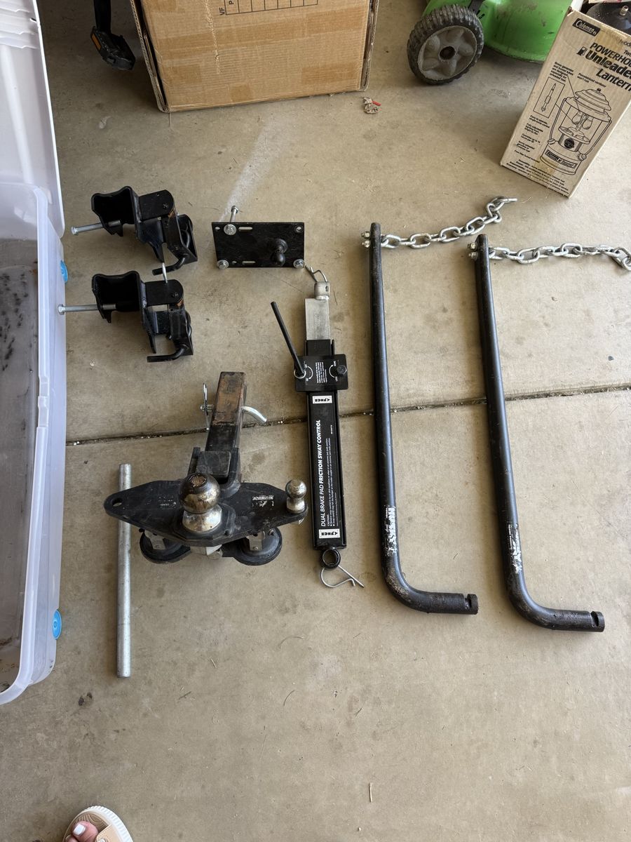 Husky weight distribution hitch