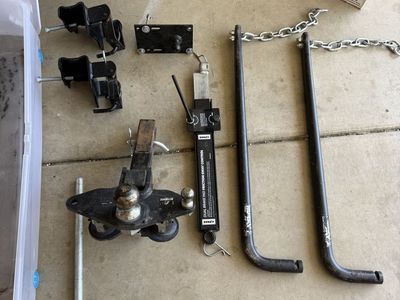Husky weight distribution hitch