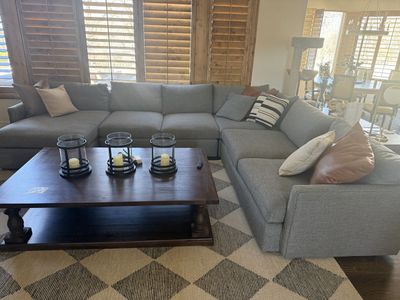 Crate and Barrel Lounge sectional