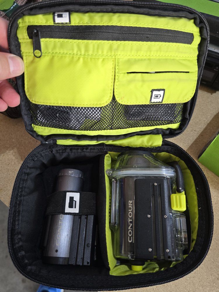 Contour Action Camera Kit with Waterproof Housing and Carrying Case