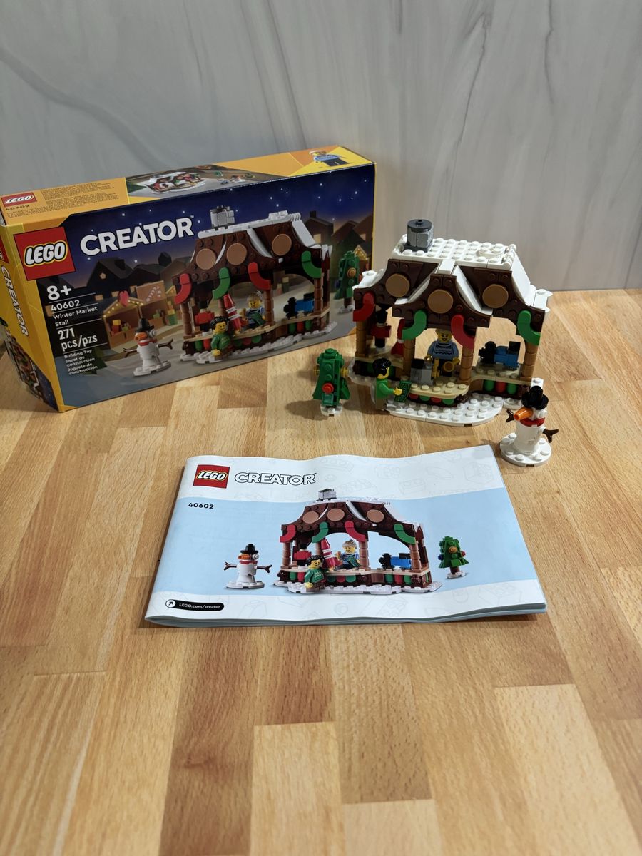 LEGO Creator 40602 Winter Market Stall Set Complete with Box & Instructions
