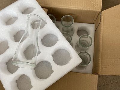 Simple Glass Bud Vases