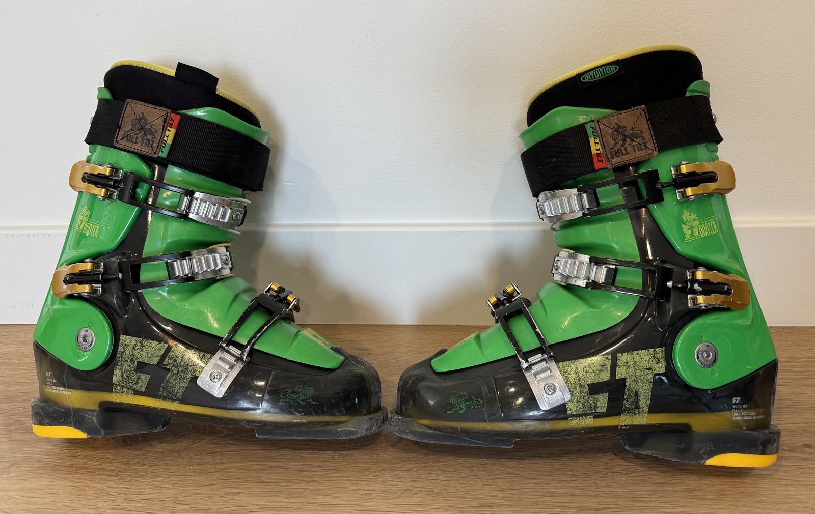 Full Tilt FT Booter K2 3-Piece Ski Boots 27.5 Mens 9.5 10 10.5