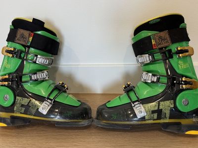 Full Tilt FT Booter K2 3-Piece Ski Boots 27.5 Mens 9.5 10 10.5