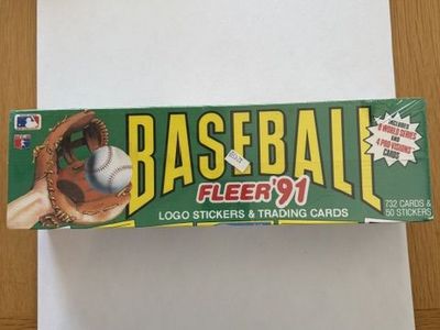 1991 Fleer Baseball Card Set.