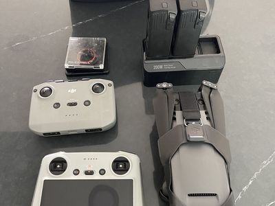 DJI Mavic 3 drone with RC Pro controller and 3 batteries
