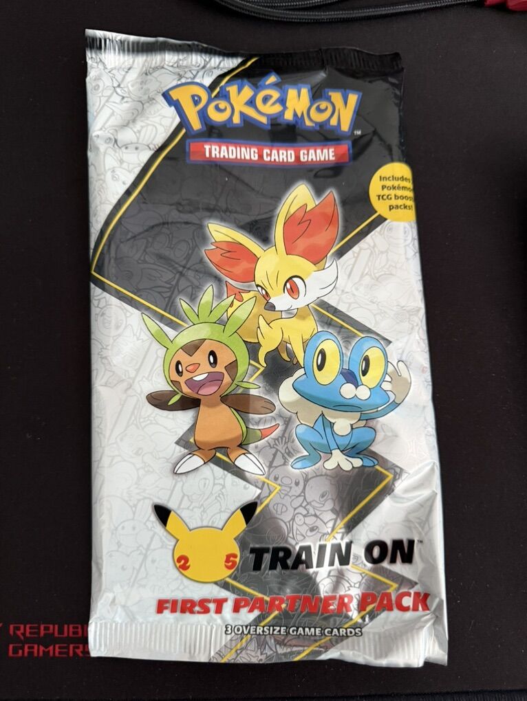 Pokemon 25th Anniversary Kalos First Partner Pack