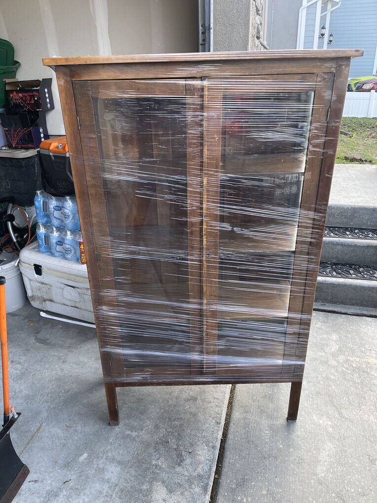 Antique Hutch /display Case