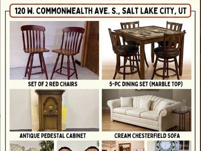 Furniture, garage sale