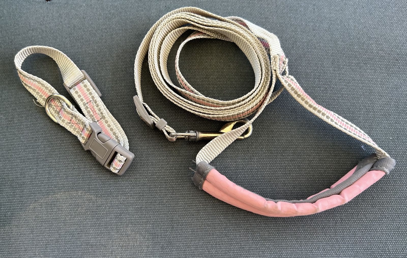Adjustable Leash and Collar Set - XS Dog Size