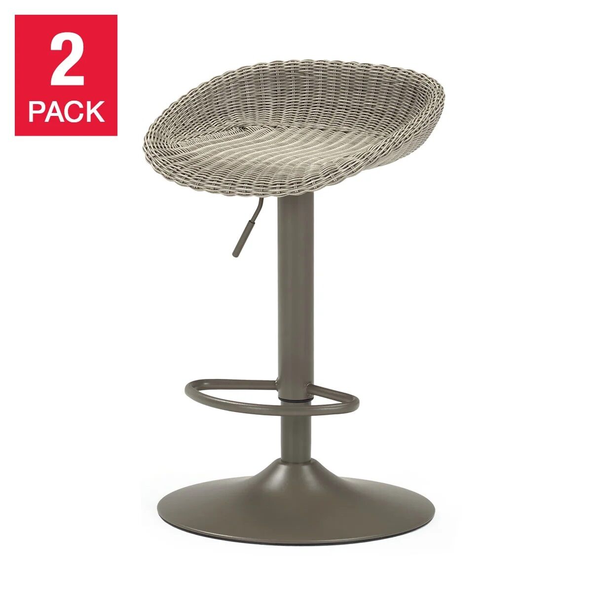 Portofino Airlift Barstool, 2-pack 1440863 #98788