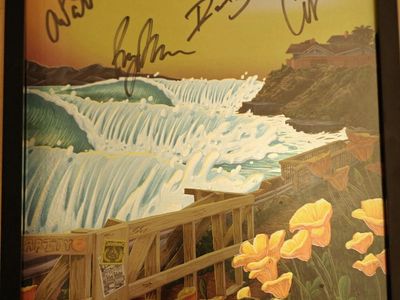THE EXPENDABLES Pleasure Point SIGNED Foil poster 11X17"
