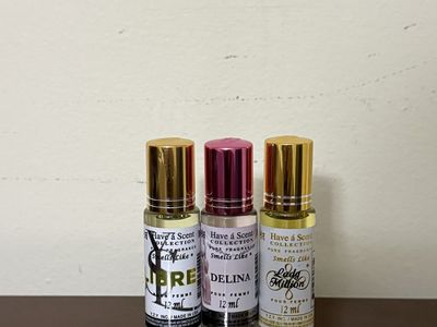 (Set of 3) Have a Scent Collection 12ml Fragrance Oil Set - Libre, Delina, Lady Million