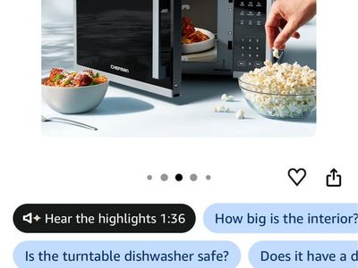 BRAND NEW CHEFMAN 1.1 Microwave