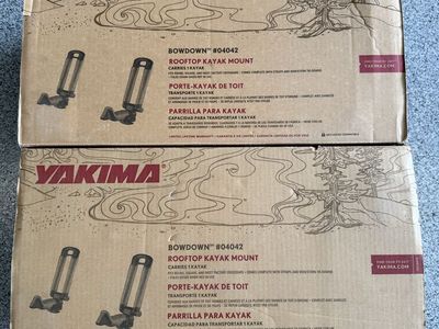 Yakima Bowdown Rooftop Kayak Mounts (2)