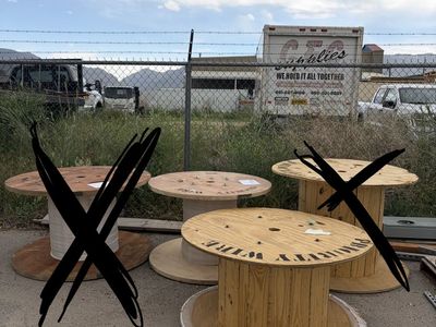 XL Wooden Wire Spools
