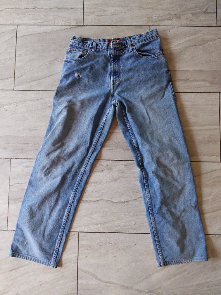 Vintage Authentic American Limited Blue Denim Jeans, Size 10, 100% Cotton, Light Wash