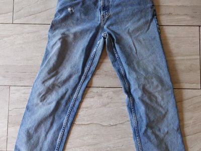 Vintage Authentic American Limited Blue Denim Jeans, Size 10, 100% Cotton, Light Wash